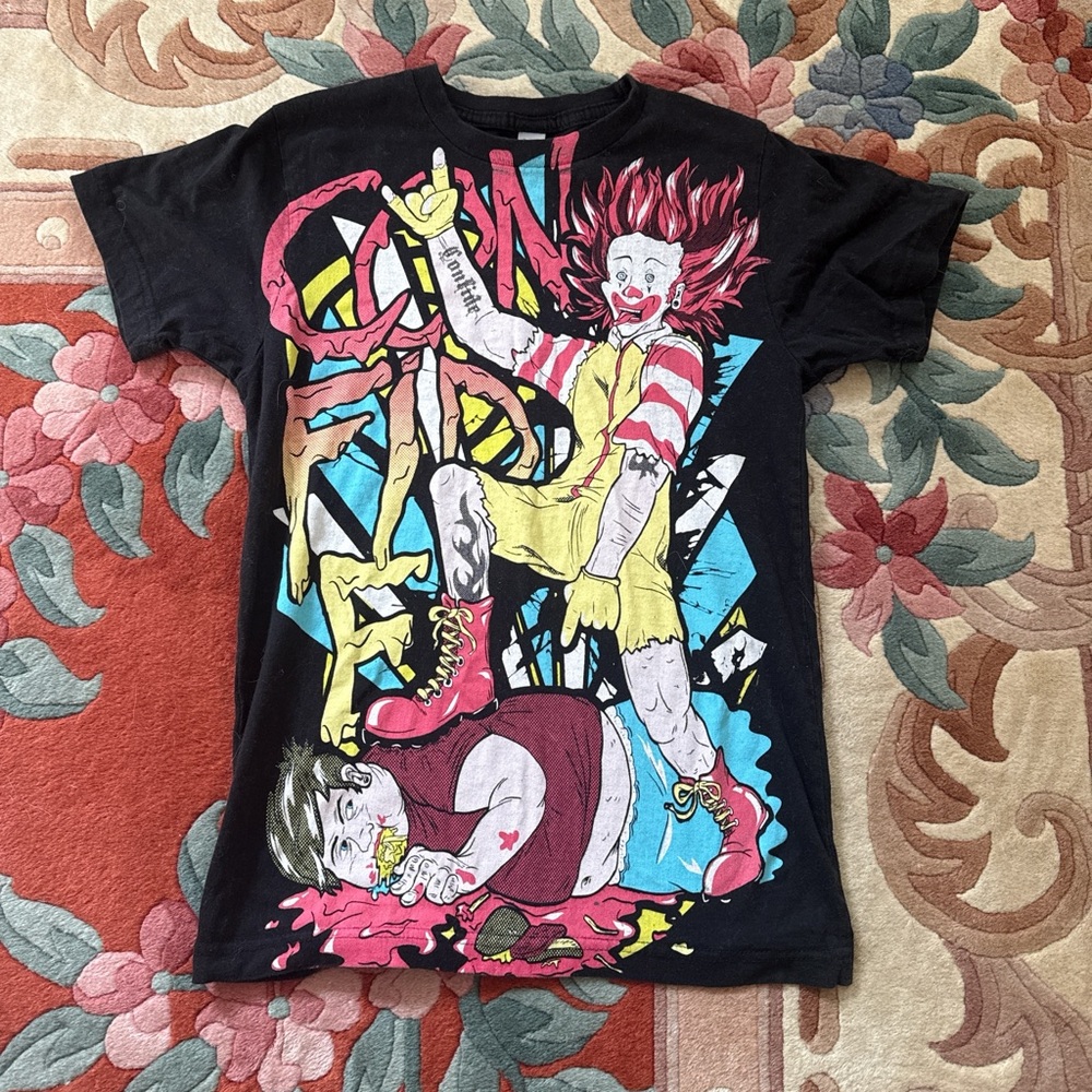 Confide “Put That In Your Happy Meal” T Shirt Size XS McDonald’s